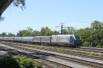 Northbound Amtrak Saluki Arrival 